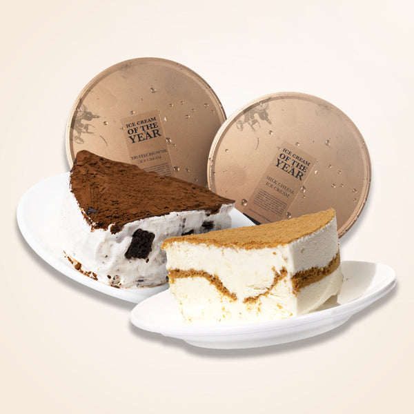 Trio Savers - Milk Cheese, Truffle Brownie & Ube Ice Cream