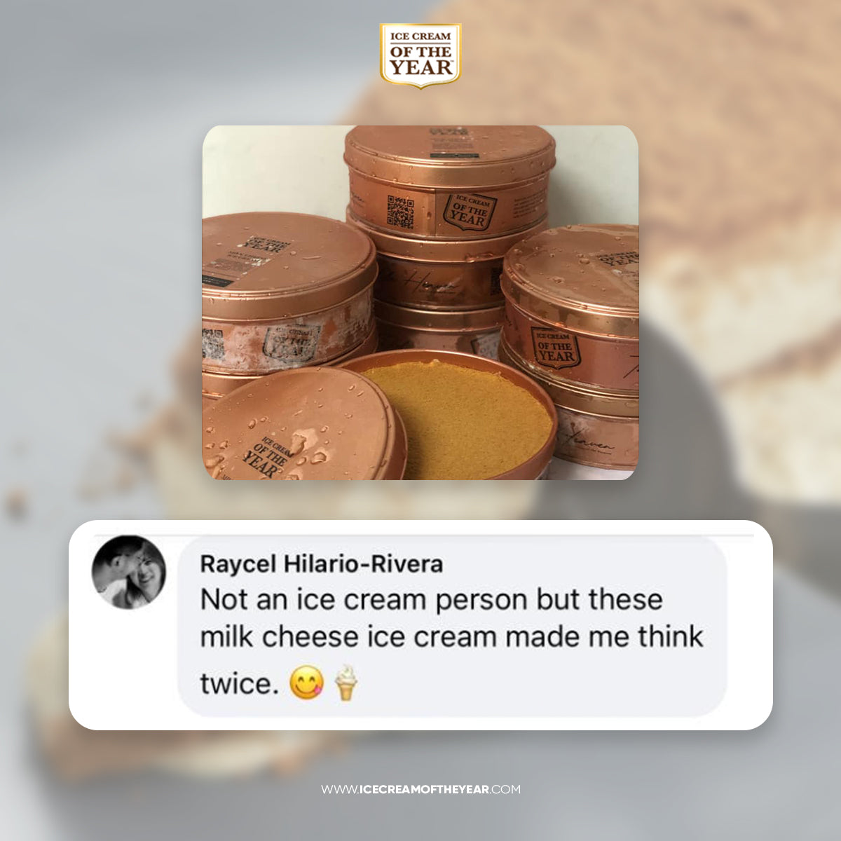 Milk Cheese Ice Cream - 10CANS